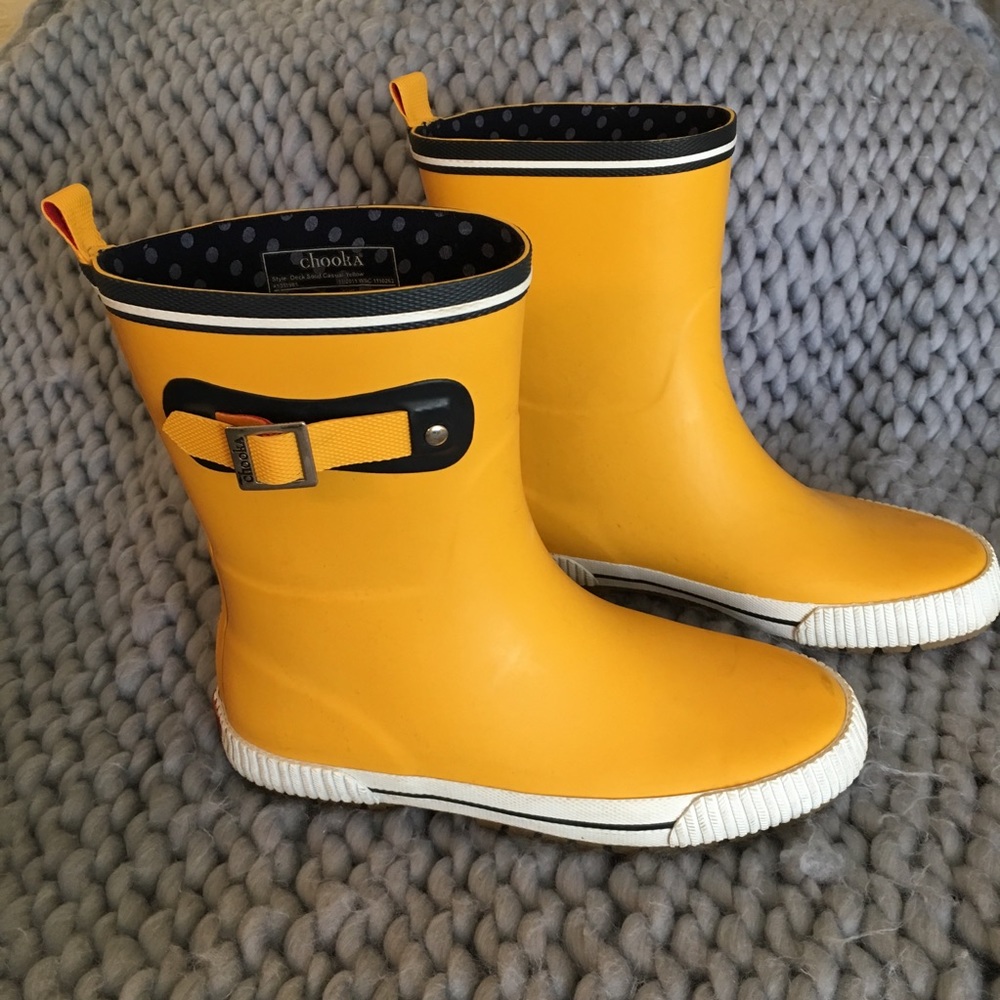 Yellow Rain Boots